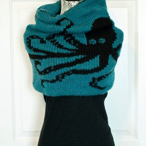 Knitting Pattern for Double Knit Kraken Cowl image 5