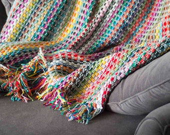 Crochet Pattern for the Pixel Blanket