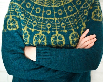 KNITTING PATTERN for the Take Flight Pullover Sweater