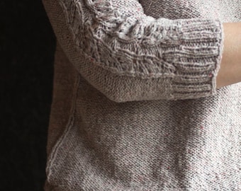 KNITTING PATTERN for the Woodsmoke Sweater