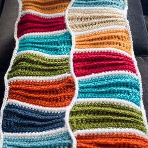 Crochet Pattern for Surf City Beach Blanket image 3