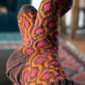 The Shining Socks, Knitting Pattern imagem 4