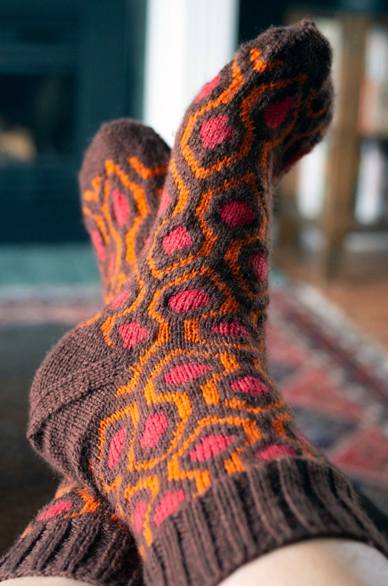 The Shining Socks, Knitting Pattern imagem 4