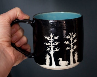 Forest Goose Mug