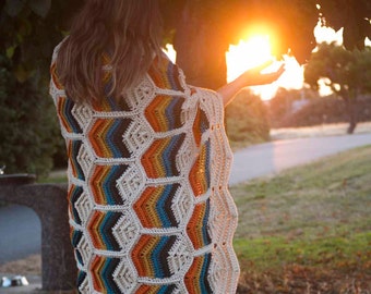 Crochet Pattern for the California Blanket