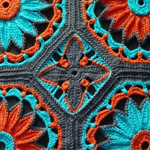 Crochet Pattern - Daisy Afghan