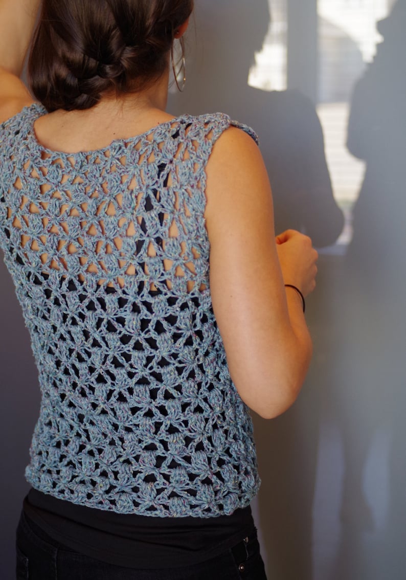 Weekend Trail Crochet Top main image 1