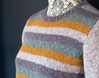 Knitting Pattern for the Feng Shui Sweater / Top - Etsy