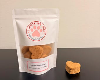Paquete de premios para perros / Elige 3 sabores / Premios caseros para perros / Snacks naturales para perros / Paquete variado de premios saludables para perros / Regalo para perros