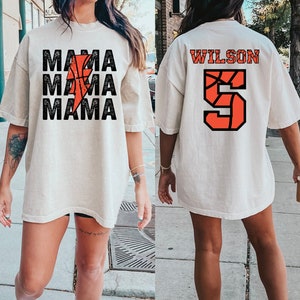 Custom Basketball Mom Shirt, Mom Basketball Tee, Basketball Team Shirt, Mama Basketball Season, Sports Mom Tee, Basketball Game Day Shirt