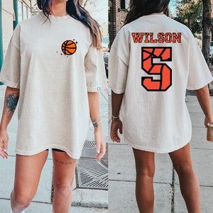 Basketball Shirt, Basketball Tee, Basketball Team Shirt, Basketball Mom Shirt, Sports Mom Tee, Basketball Game Day Shirt, Basketball Number