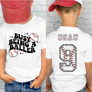 Baseball t-shirt for toddlers on sale