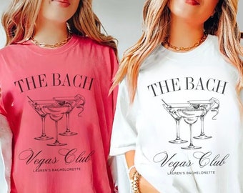 Custom Beach Bachelorette Party Shirt, Luxury Bach, Bachelorette Merch, Bridal Party Gift, Bach Trip Shirt, Personalized Vegas Wedding Shirt