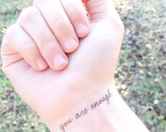 Motivational Tattoo Etsy