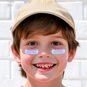 Personalized Baseball Eye Black Tattoos: Custom Team Stickers
