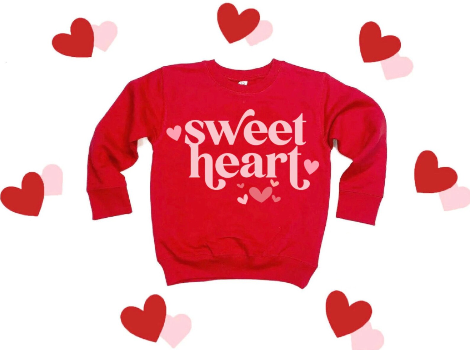 Sweetheart Valentine Sweatshirt Valentine Toddler Tee Etsy