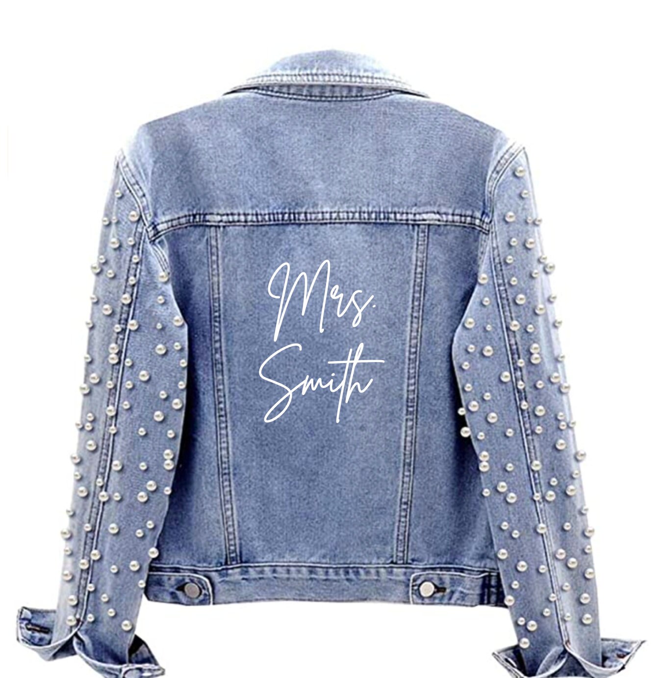 Mrs Pearl Jean Jacket Bride Engagement 