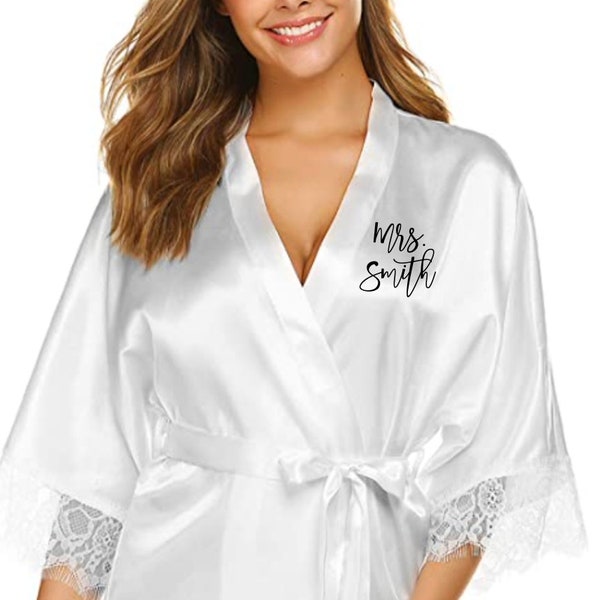 Silk Bridal Robes Etsy