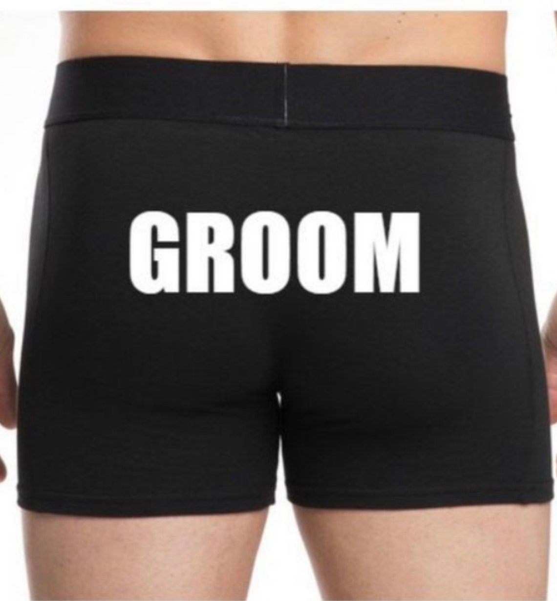 Groom Underwear Gift for Him Personalized Boxers Etsy
