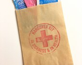 90 Bachelorette Party Survival Kit Bags, Bachelorette Party Favor, Bachelorette Party, Bachelorette Party Favor Bags, Hangover Kit Bags
