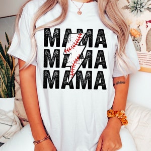 Baseball Mom Shirt - Women's Graphic Leopard Print Tee, Summer Short Sleeve Top, Gray Medium - View #6