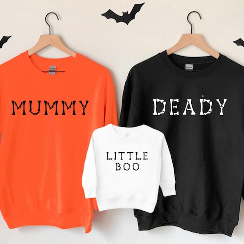 Halloween Couple Sweatshirts Matching Halloween Family Etsy