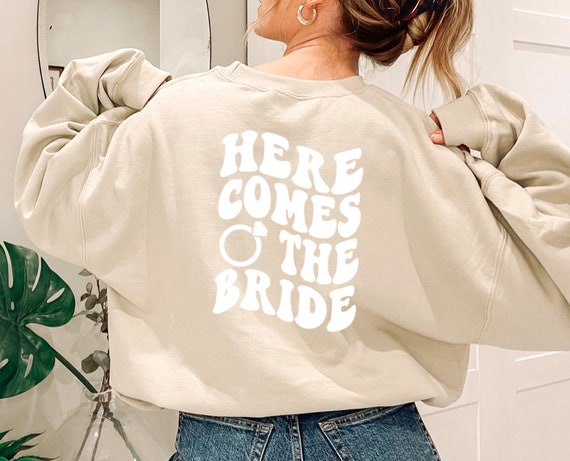 Etsy bride sweatshirt Clearance