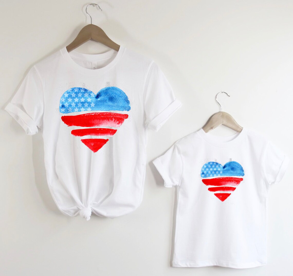 mommy and me matching fourth of july outfits