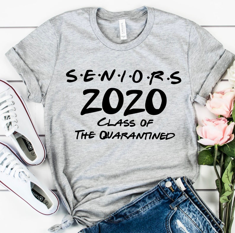 Seniors 2020 Shirt Seniors 2020 The Quarantined Class Class image 0