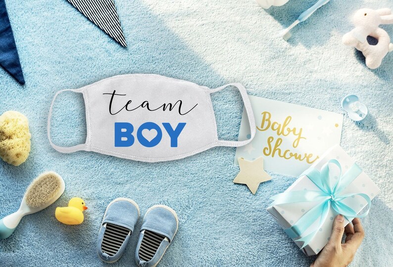 Baby Shower Masks Favors Gender Reveal Party Favors for Etsy