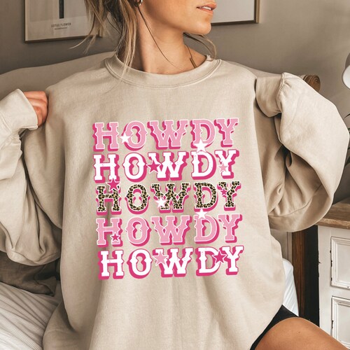 howdy corded sweatshirt