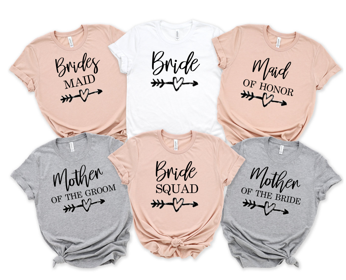 Bachelorette Party Shirts Bride Squad T 