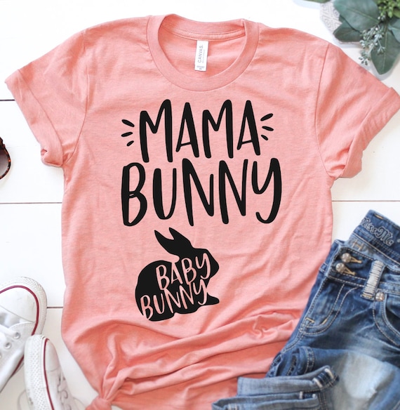 mommy bunny shirt
