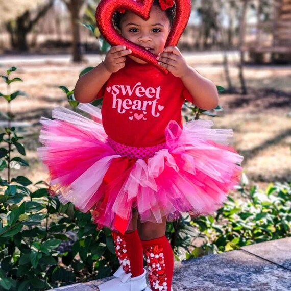 Girls valentine sweatshirt hotsell