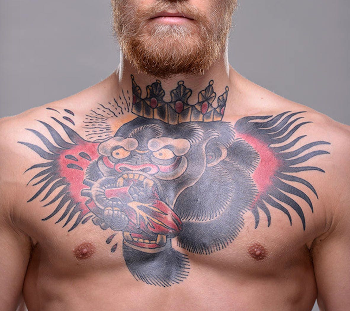 Conor McGregor tattoo Conor McGregor Halloween Costume Etsy