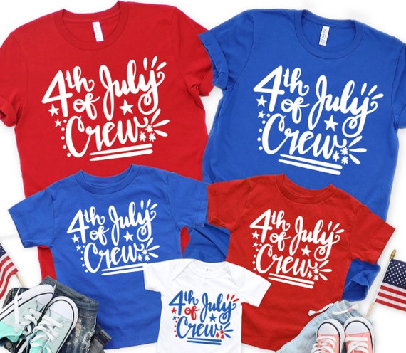 Family matching 4th of july shirts Clearance