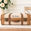 Keepsake Trunk Personalized for Wedding Cards \u2013 Custom Linen Bridal Memory Chest