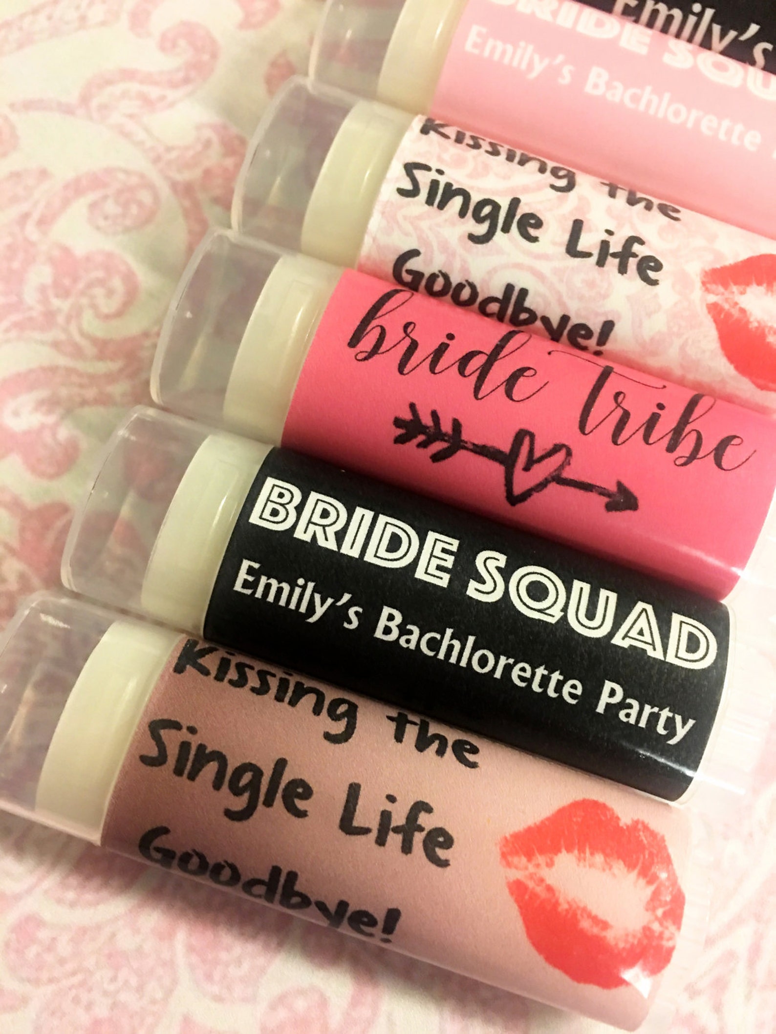 Bachelorette Party Favors Bachelorette Lip Balm Etsy