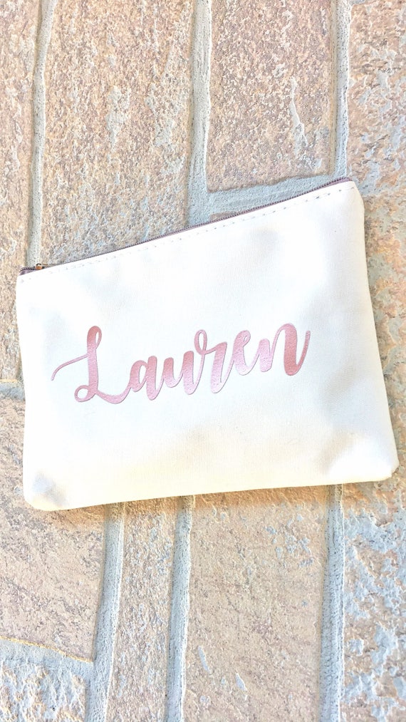 bridesmaid gift rose gold