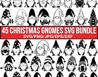 Christmas Gnome SVG Bundle, Cute Gnome Svg, Wichtel Svg, Little gnomes SVG, Christmas gnome Svg, Christmas SVG, Christmas shirt, For Cricut