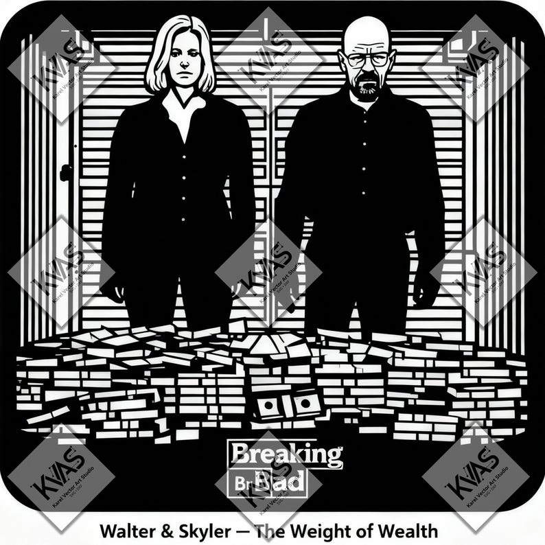 Breaking Bad Bundle, Svg, Dxf, Design for CNC, Laser Cutting, Glowforge ...