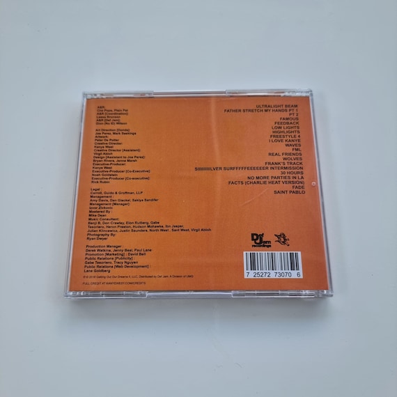 Kanye West : the Life of Pablo - Audio CD - Etsy