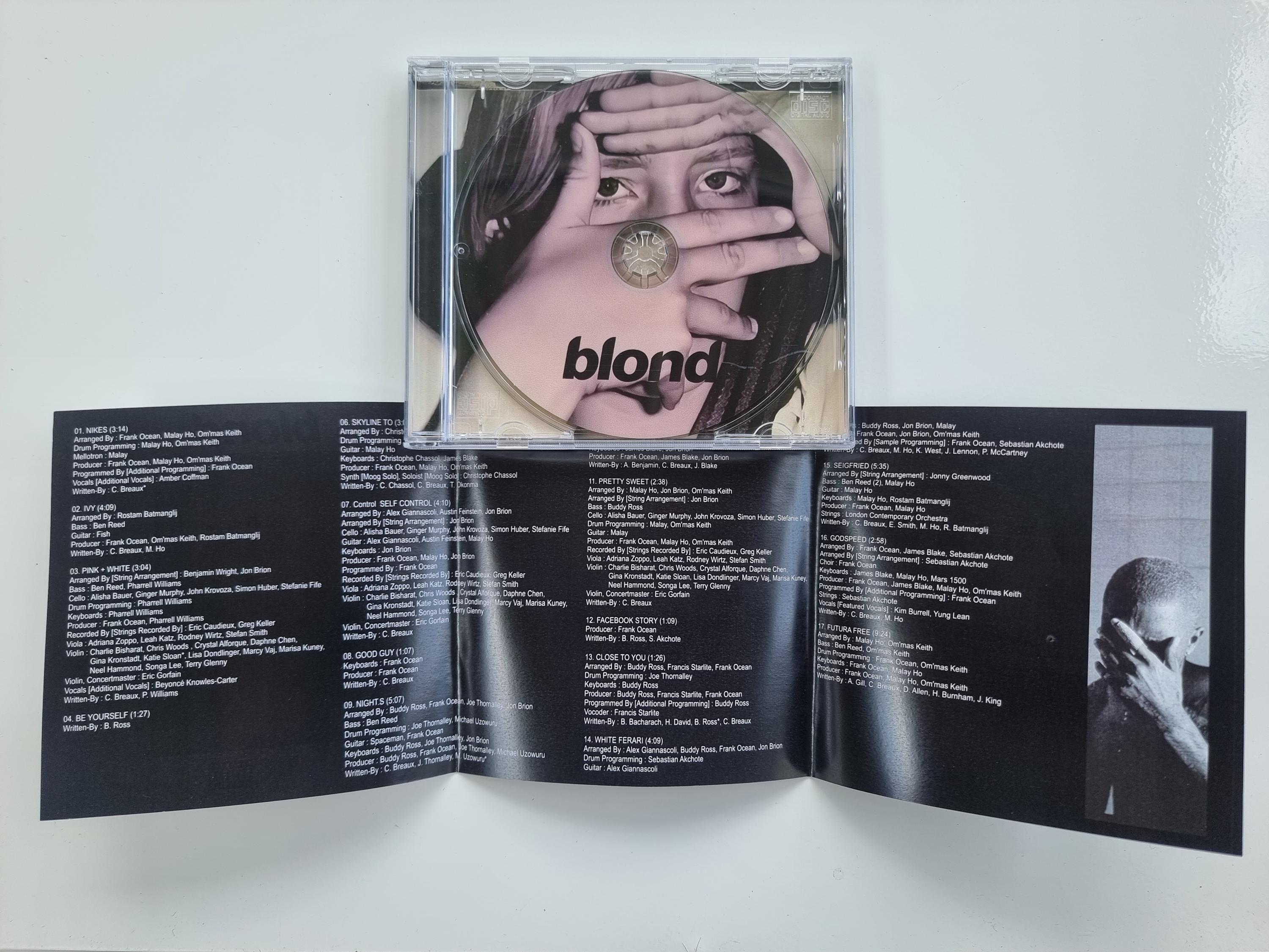 Frank Ocean : Blond - Nostalgia Ultra CD - Etsy