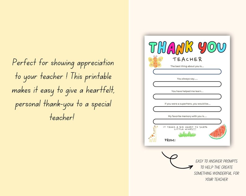 Thank You Teacher, All About My Teacher, Teacher Appreciation Week ...