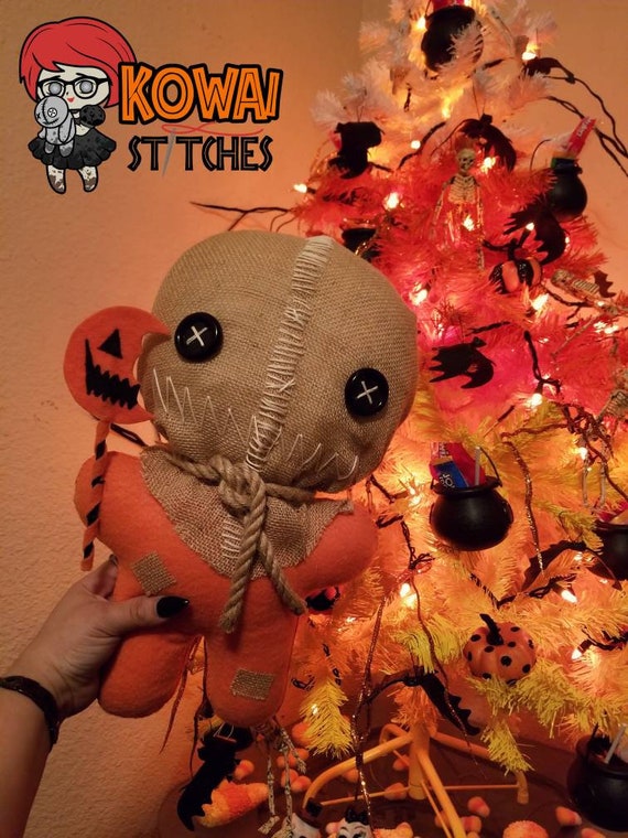 trick r treat sam plush doll