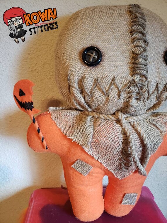 trick r treat sam plush doll