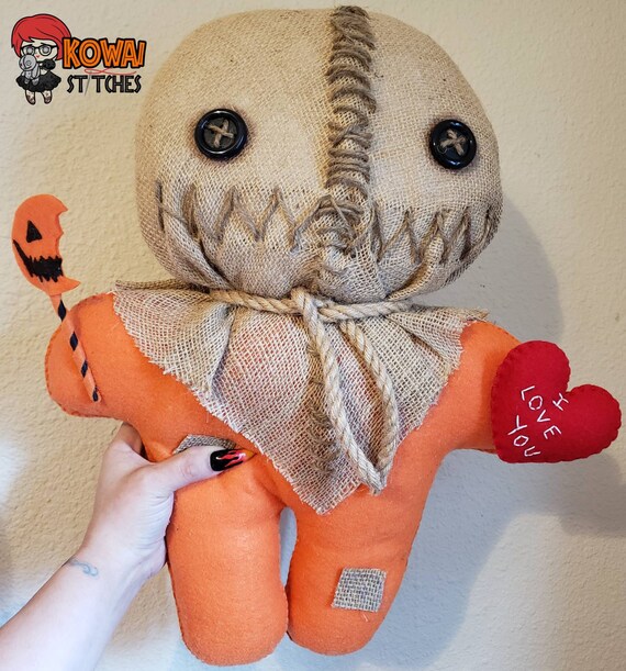 trick r treat sam plush doll