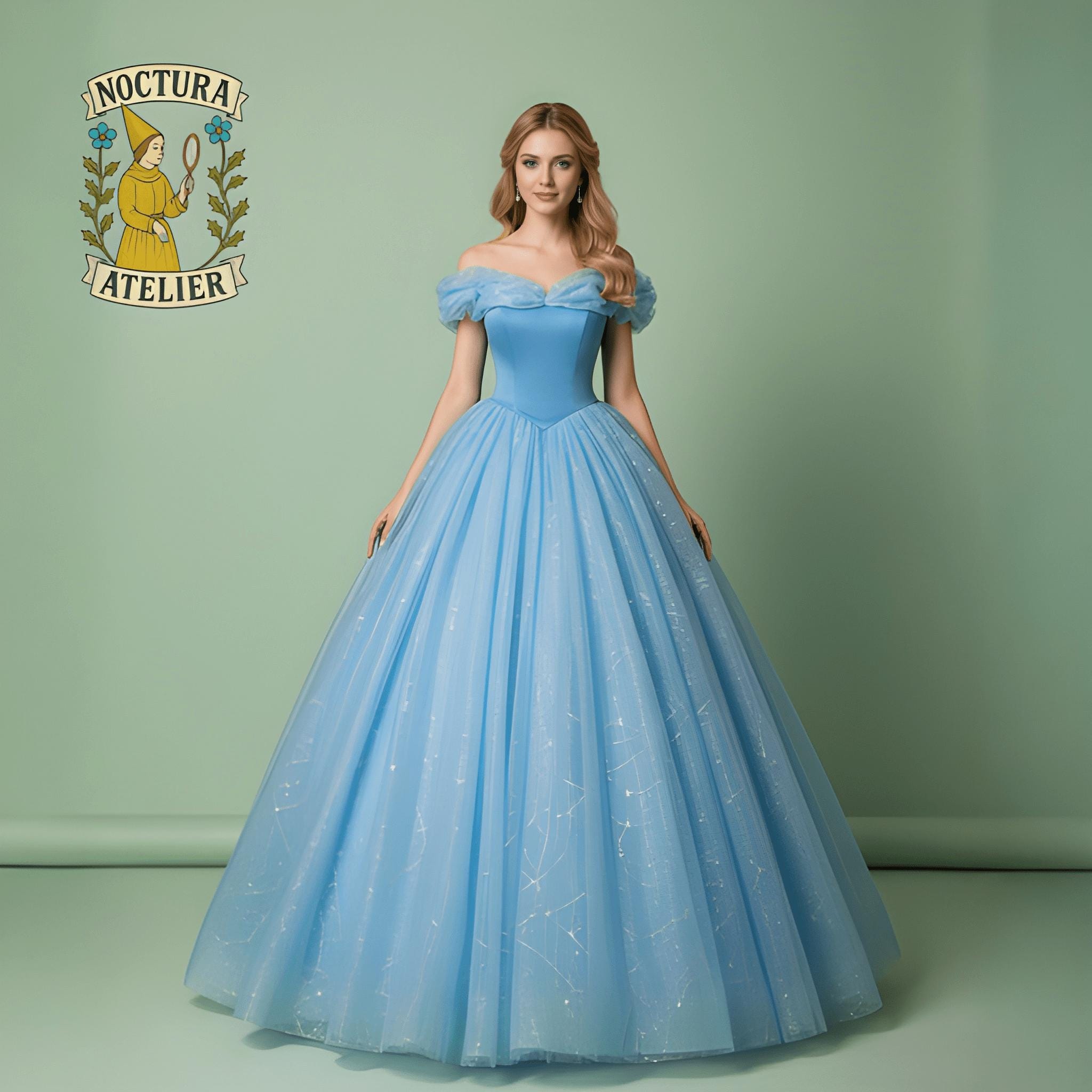 puffy dress under graduation gown White Tulle Puffy Sleeves Long Prom Dress, White Tulle Sweet 16 Dresses US 6 / Custom Color