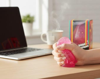 Silicone Squishy - Gladde stressbal voor verlichting van autisme en angst, sensorisch fidgetcadeau