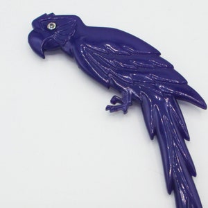 Purple Lucite Parrot Danish Buch + Deichmann from 1980&#39;s Great Danish Design